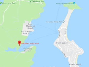 Boat hire Pittwater The Basin 