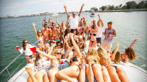 boat hire selection: party boat