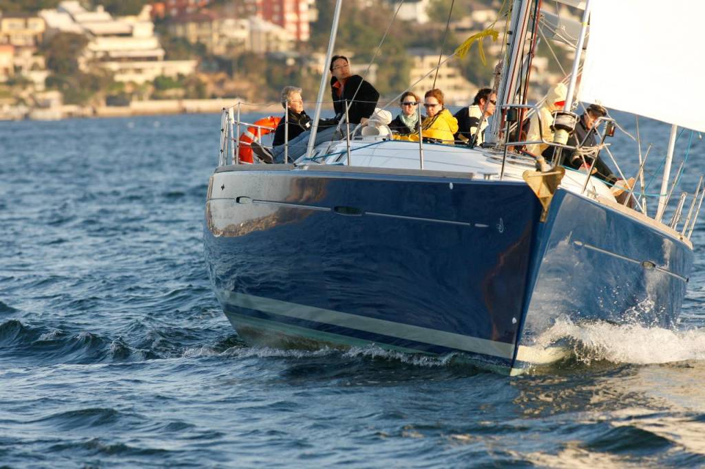 Side View of Boat Rental Sydney Yacht Charter Sydney