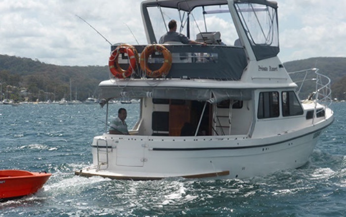 Rear End Boat Charter Boat Rental Sydney