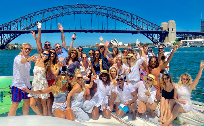 Celebration on Boat  Boat Hire Sydney 