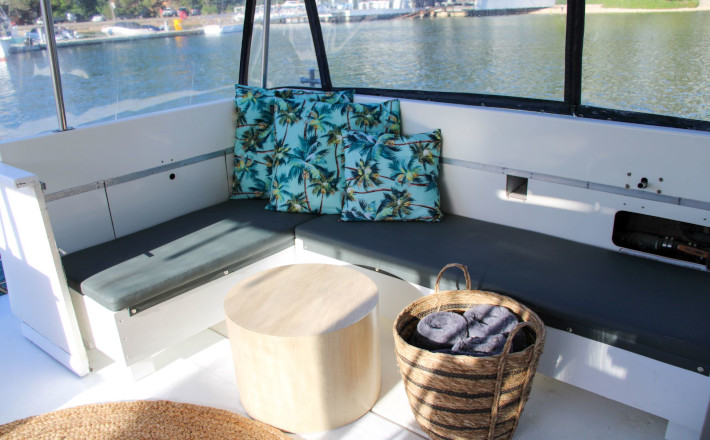 Sitting Area Sydney Boat Boat Hire Sydney Services 