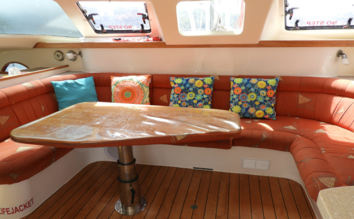 Catamaran Hire Sydney Sydney's Boat Rental Daylight View of Sitting Area
