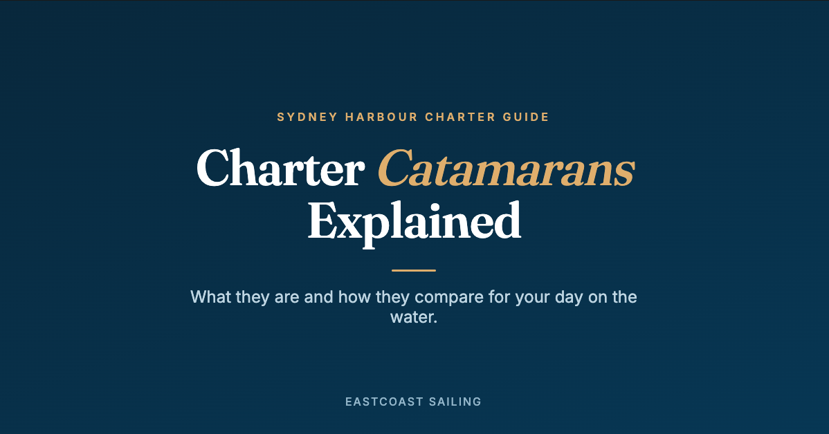Charter Catamarans Explained