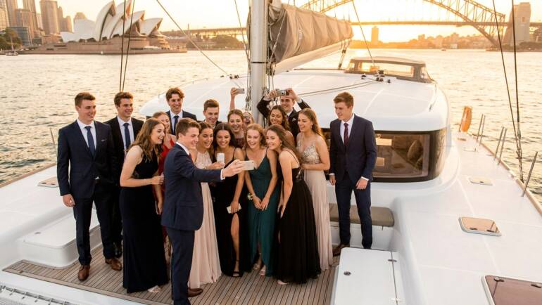 Hosting a School Formal on a Sydney Harbour Boat