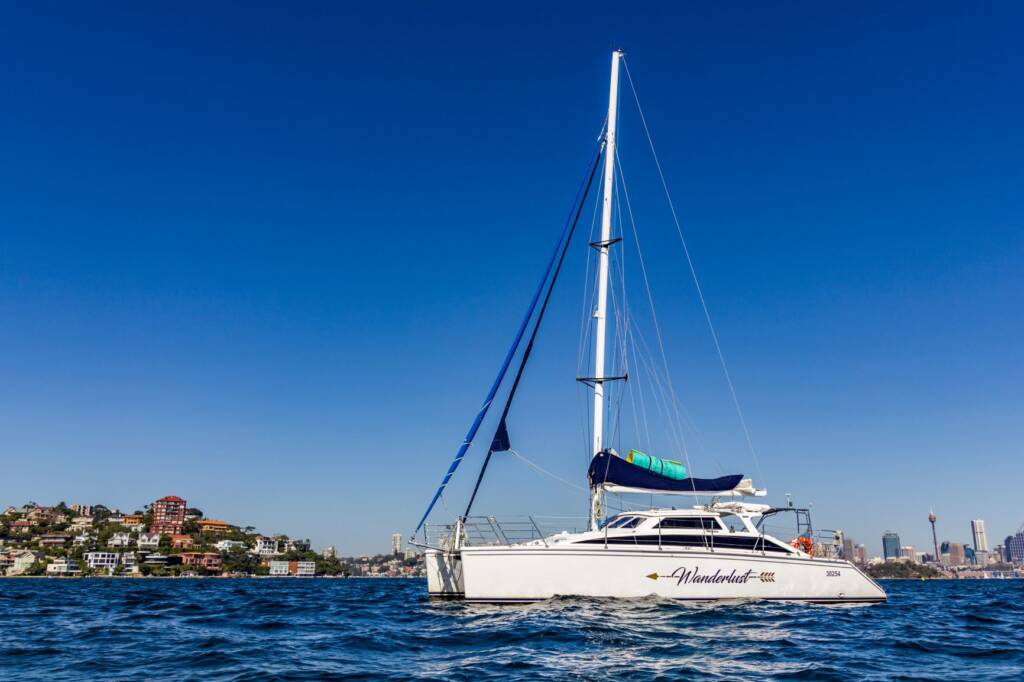 Sydney Caramaran Hire Hire Boat Sydney Rear End 