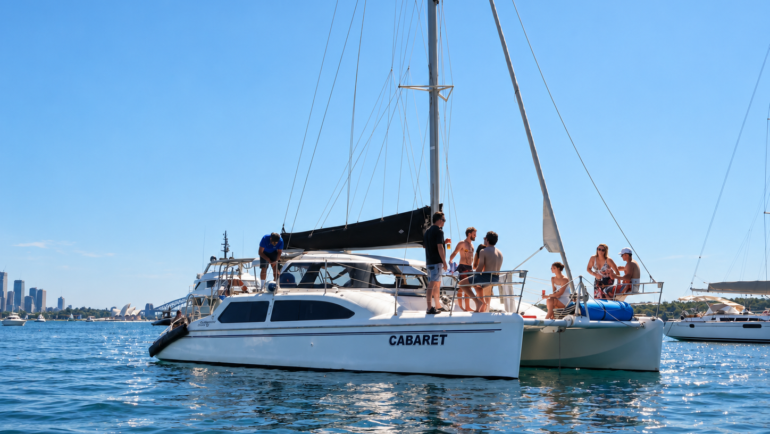 Cabaret Deluxe Catamaran Hire